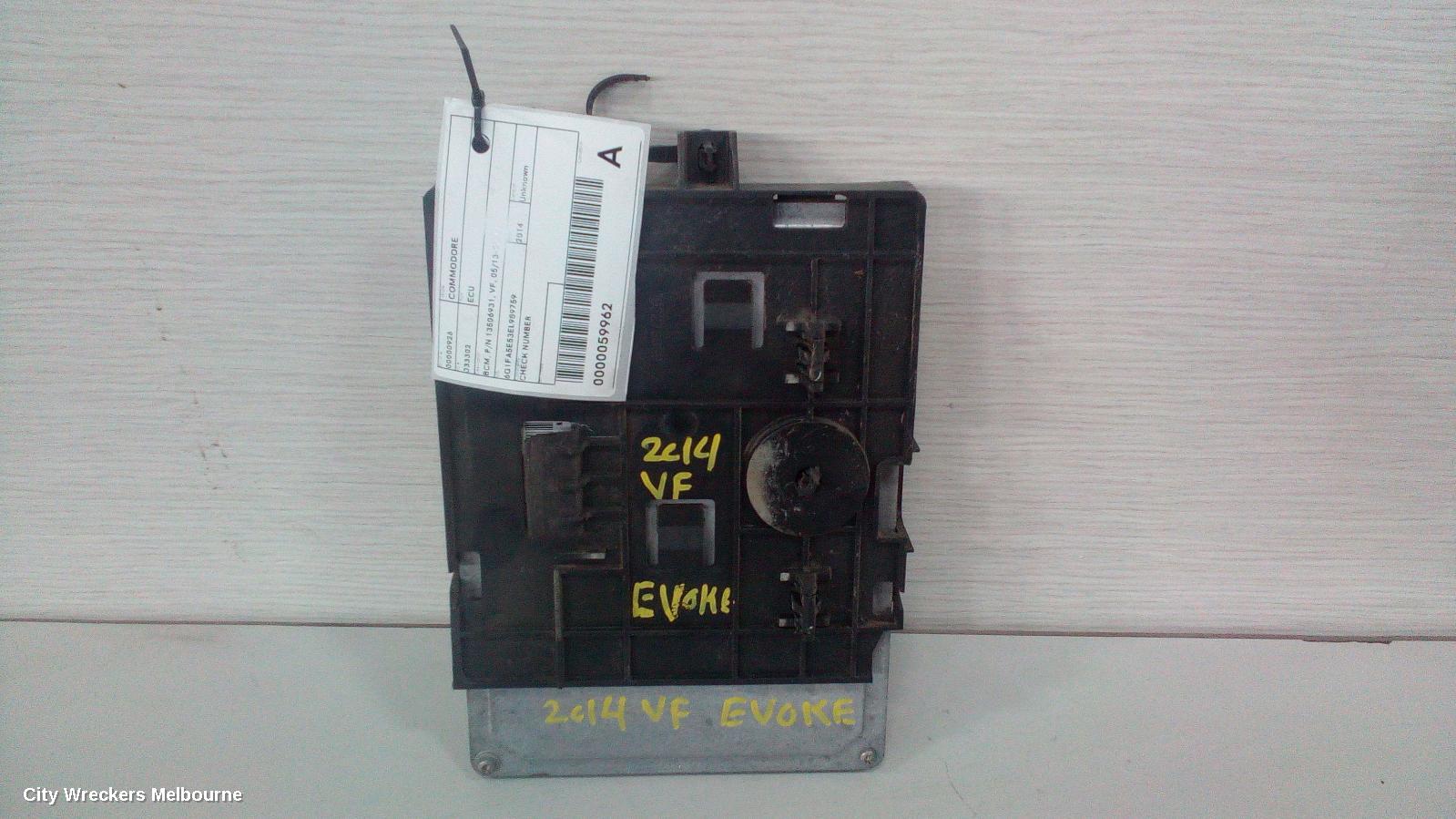 HOLDEN COMMODORE ECU, BCM, P/N 13506931, VF, 05/2013 - 12/2017 - Image 1