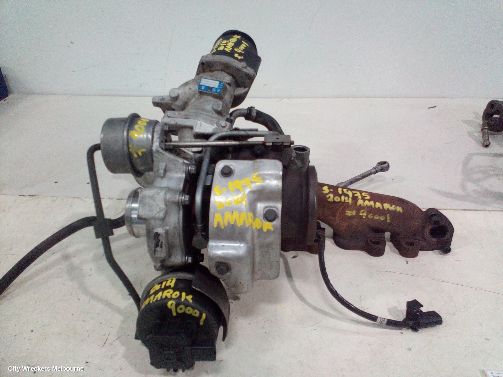 VOLKSWAGEN AMAROK TURBO SUPERCHARGER, LOWER TURBO ONLY, DIESEL, 2.0, CNEA/CSHA CODE, 2H, 12/2010 - Image 2