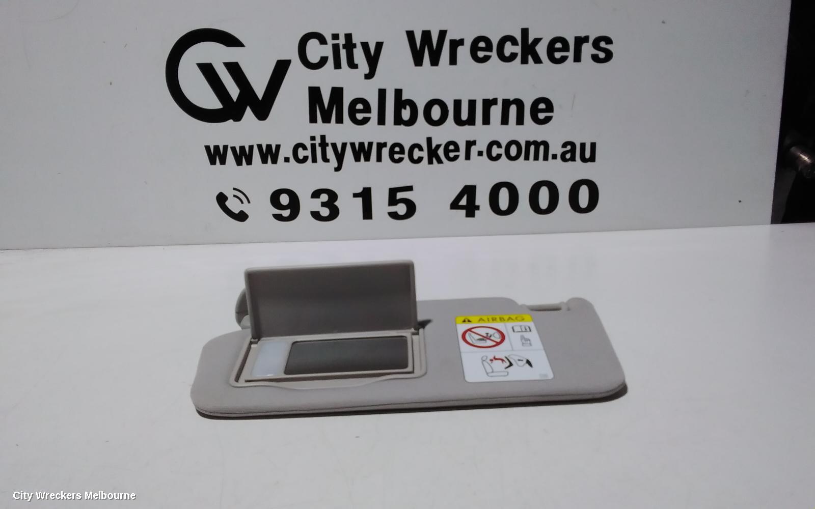 SUBARU OUTBACK SUNVISOR, 6TH GEN, LH SIDE, 08/2014 - 12/2020 - Image 3