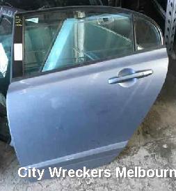 HONDA CIVIC LEFT REAR DOOR/SLIDING, 8TH GEN, SEDAN/HYBRID, 02/2006 - 12/2011 - Image 1