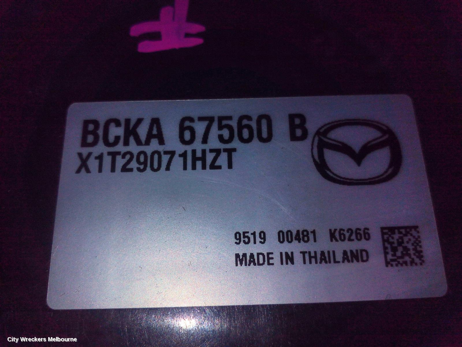 MAZDA 3 ECU, BCM, BP, 03/2019 ONWARDS - Image 3