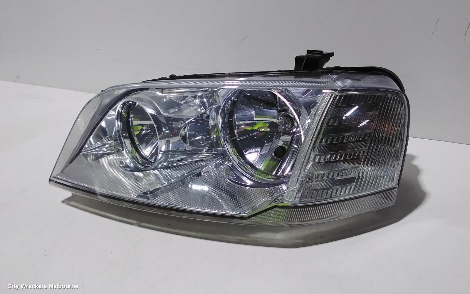 FORD TERRITORY LEFT HEADLAMP, SX-SY MKI, TX/TURBO/SR, BLACK INSERT, 05/2004 - 04/2009 - Image 2