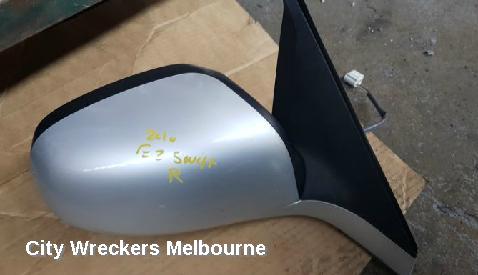 SUZUKI SWIFT RIGHT DOOR MIRROR, RS415/RS416, NON INDICATOR, 3 WIRE TYPE, MIRROR ON HEAD #011115, 09/2004 - 02/2011 - Image 1