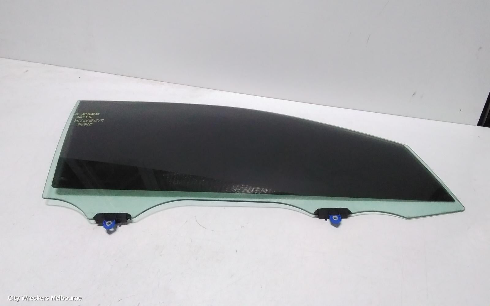 TOYOTA KLUGER RIGHT FRONT DOOR WINDOW, GSU50/GSU55, 12/2013 - 02/2021 - Image 2