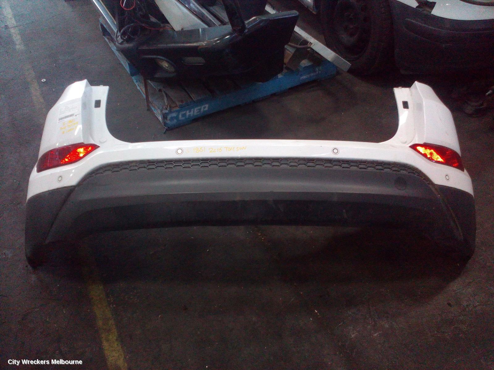 HYUNDAI TUCSON REAR BUMPER, BUMPER BAR (2 PIECE), TL, ACTIVE/ELITE, CZECH BUILT (VIN TMAJ), 06/2015 - 06/2018 - Image 1