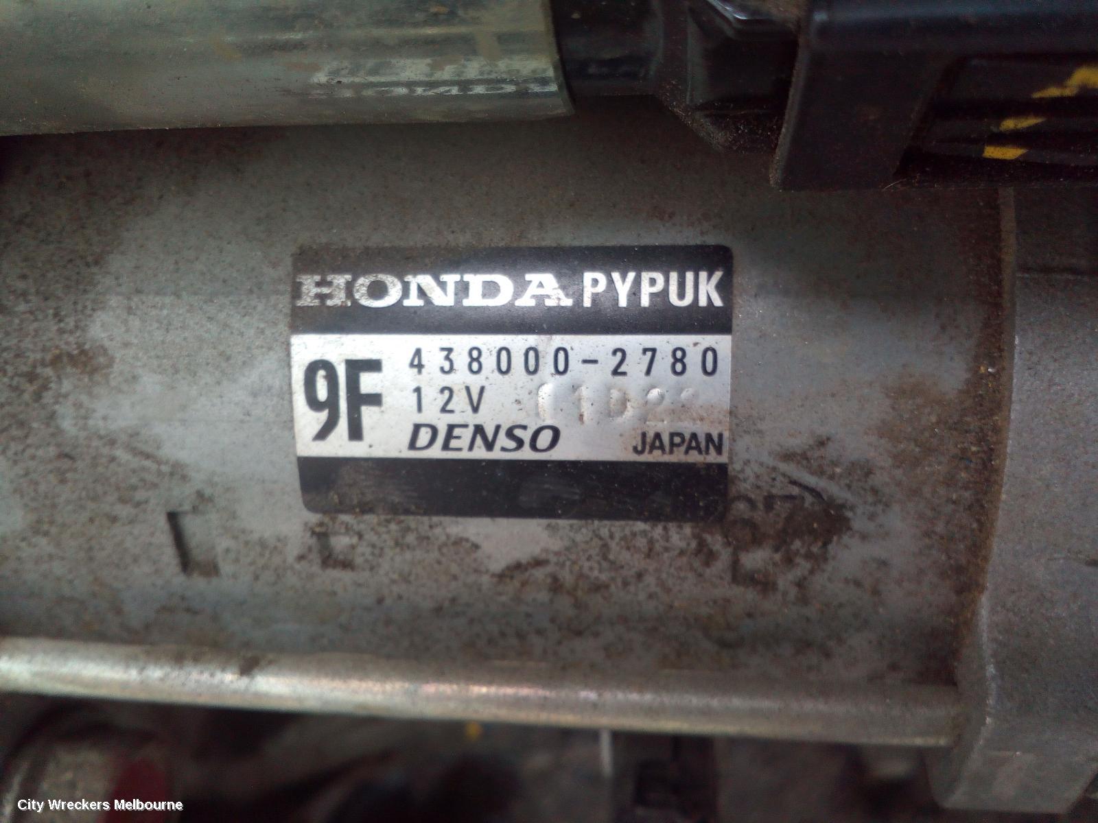 HONDA CIVIC STARTER, PETROL, 1.5, 10TH GEN, 05/2016 - 08/2021 - Image 2