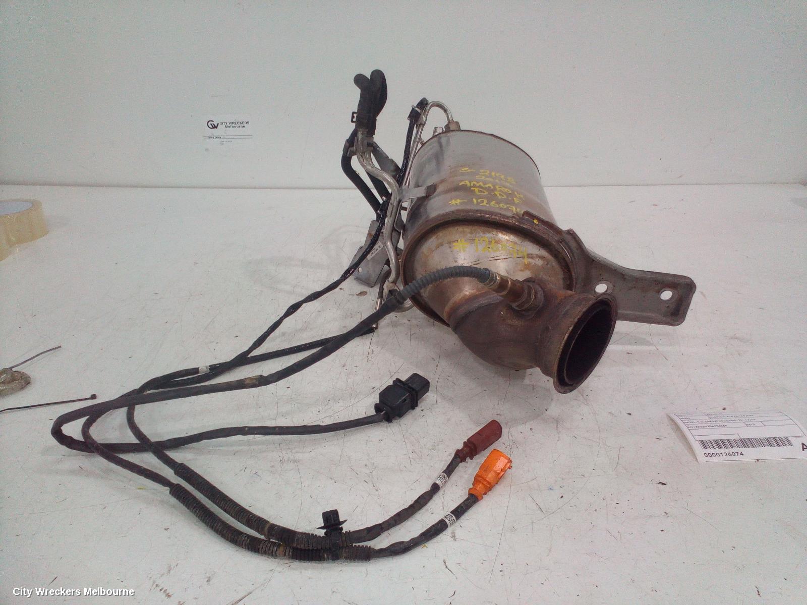 VOLKSWAGEN AMAROK PARTICULATE FILTER/DPF, DIESEL, 2.0, CNEA/CSHA CODE, 2H, 12/2010 ONWARDS - Image 3