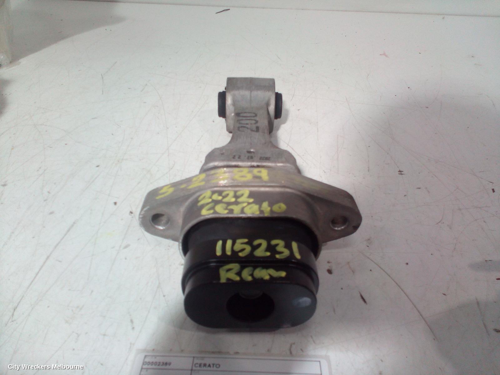 KIA CERATO MOUNT, BD, 04/2018 - 09/2024 - Image 2