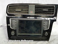 VOLKSWAGEN GOLF RADIO/CD/DVD/SAT/TV, SAT NAV TOUCHSCREEN, GEN 7, 03/2013 - 03/2017 - Image 1