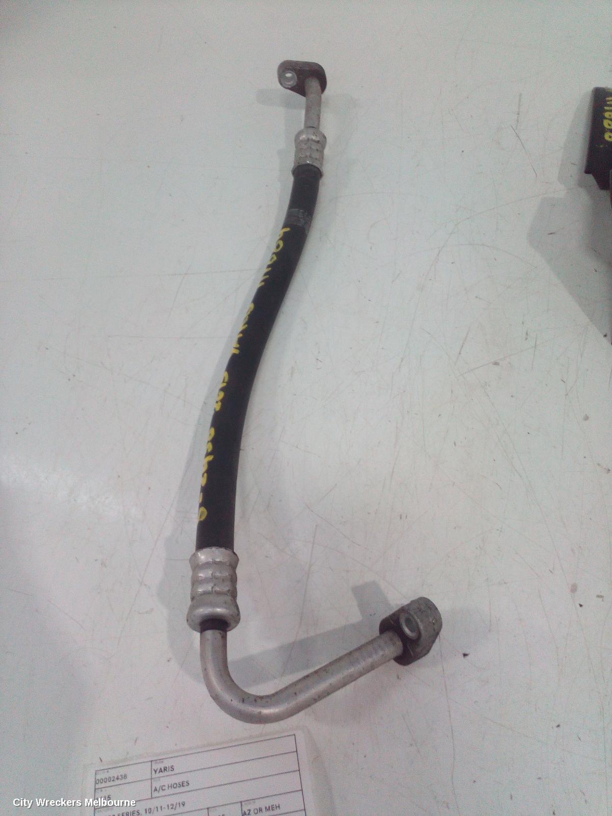 TOYOTA YARIS A/C HOSES, XP130 SERIES, 10/2011 - 12/2019 - Image 1