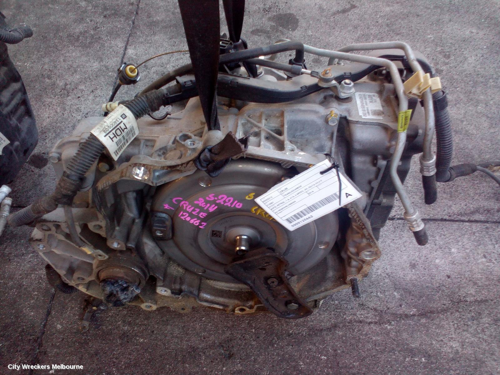 HOLDEN CRUZE TRANS/GEARBOX, AUTO, PETROL, 1.6, A16, 6 SPEED, JH, 03/2013 - 01/2017 - Image 2