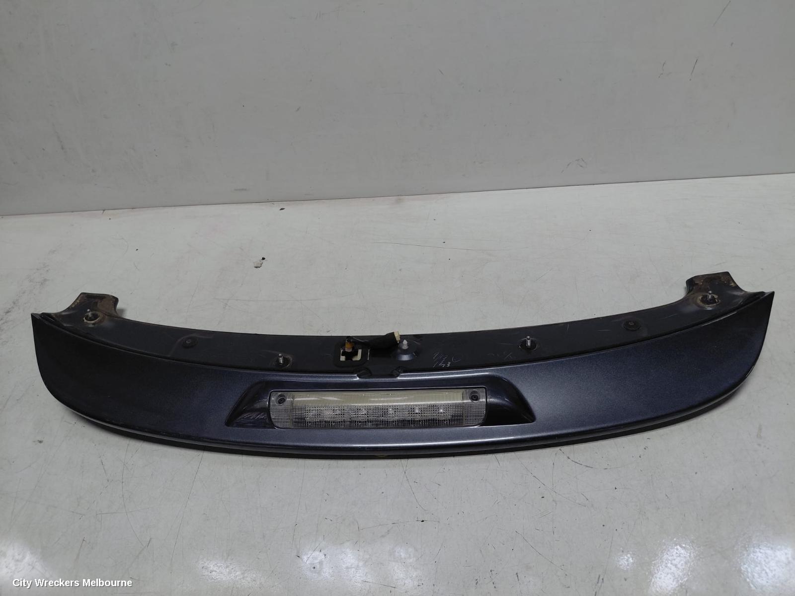 TOYOTA COROLLA REAR SPOILER, ZRE152R, HATCH, NON LAMP TYPE, 03/2007 - 09/2012 - Image 2