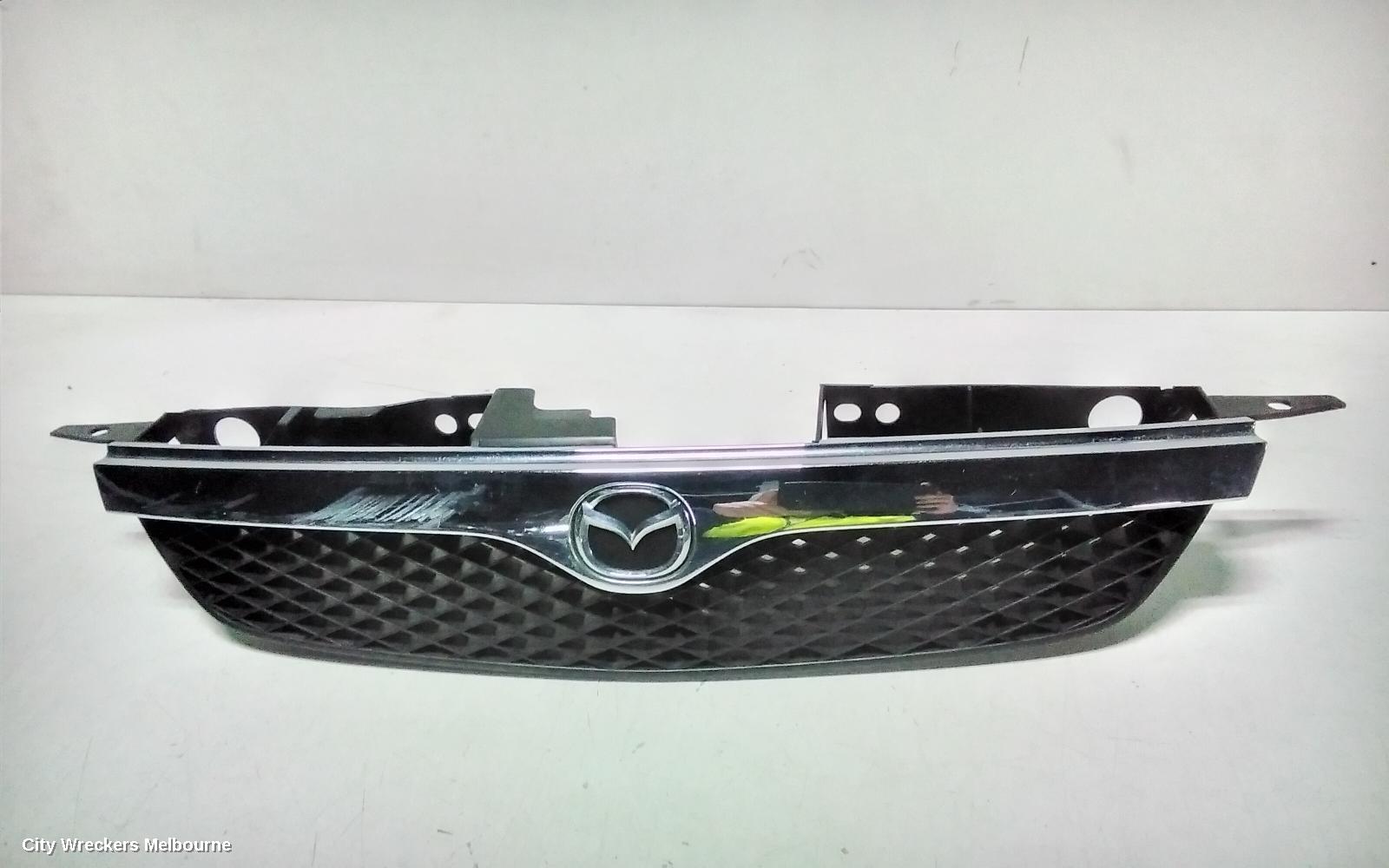 MAZDA 323 GRILLE, RADIATOR GRILLE, BJ, W/ CHROME MOULD TYPE, 09/1998 - 03/2001 - Image 2