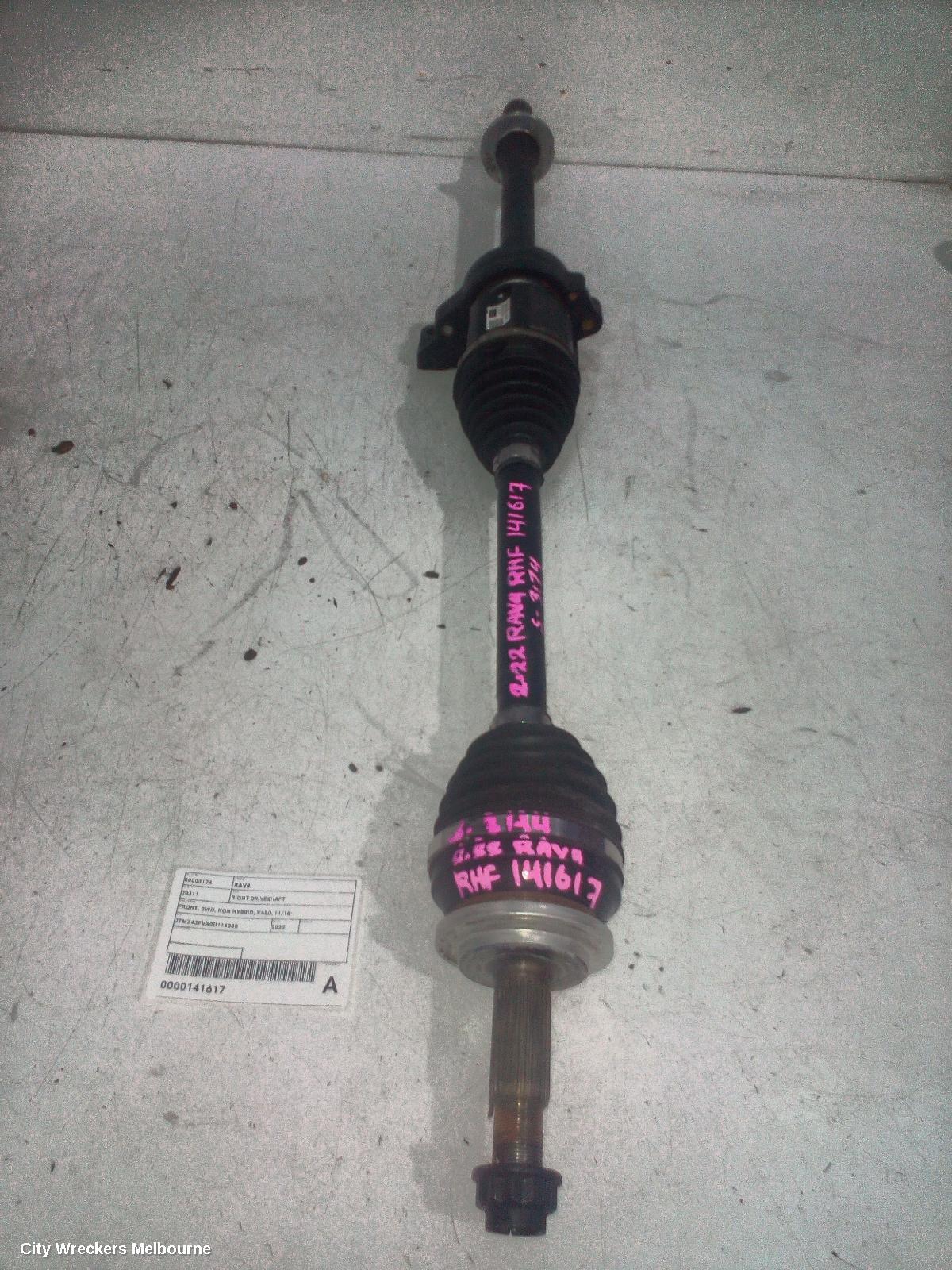 TOYOTA RAV4 RIGHT DRIVESHAFT, FRONT, 2WD, NON HYBRID, XA50, 11/2018 ONWARDS - Image 2
