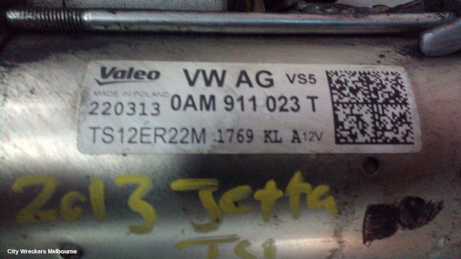 VOLKSWAGEN JETTA STARTER, PETROL, 1.4, CAVD/CTHD CODE, AUTO T/M, VALEO, 1B, 02/2011 - 12/2017 - Image 2