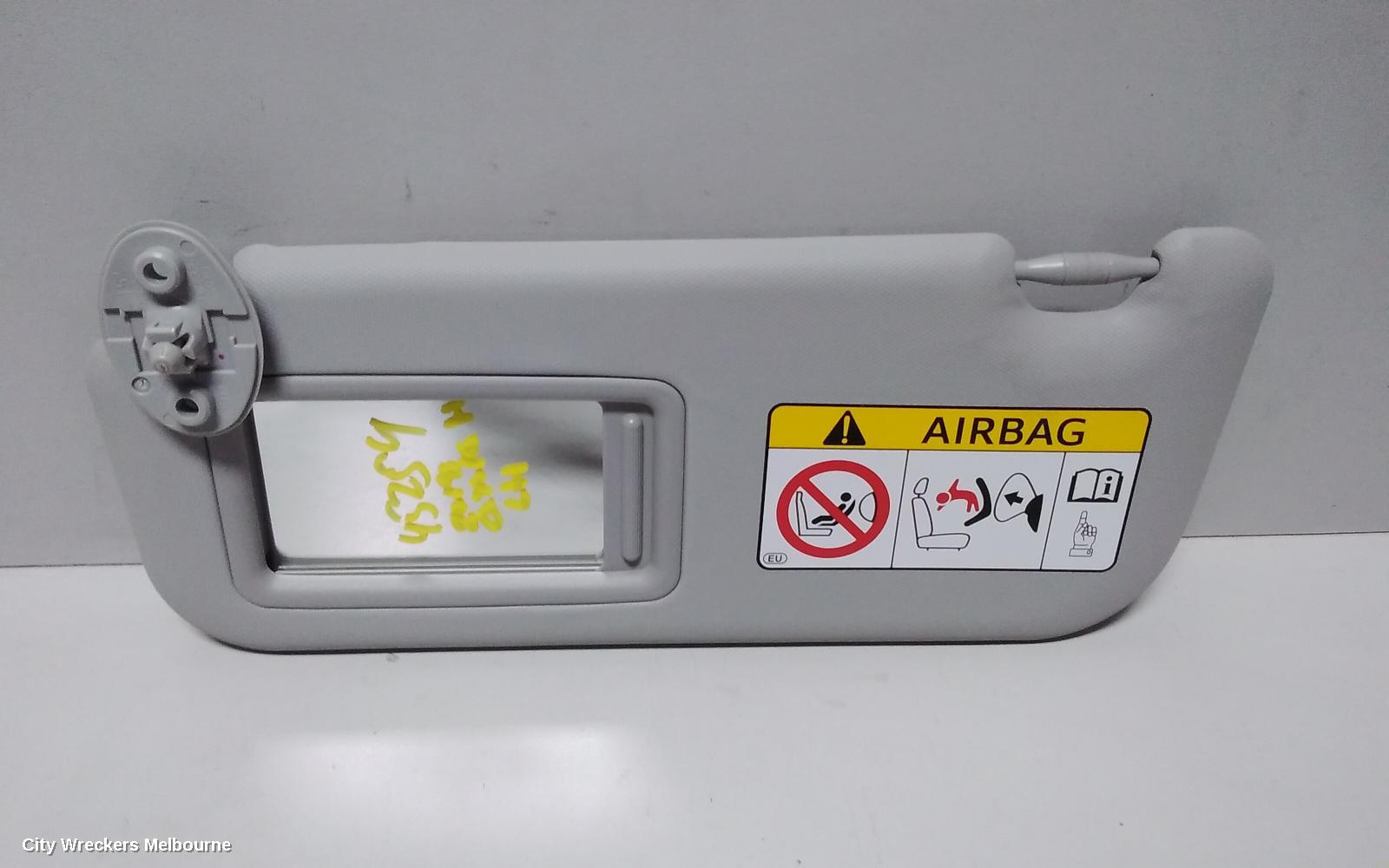 TOYOTA COROLLA SUNVISOR, ZRE182R, LH SIDE, 10/2012 - 06/2018 - Image 2