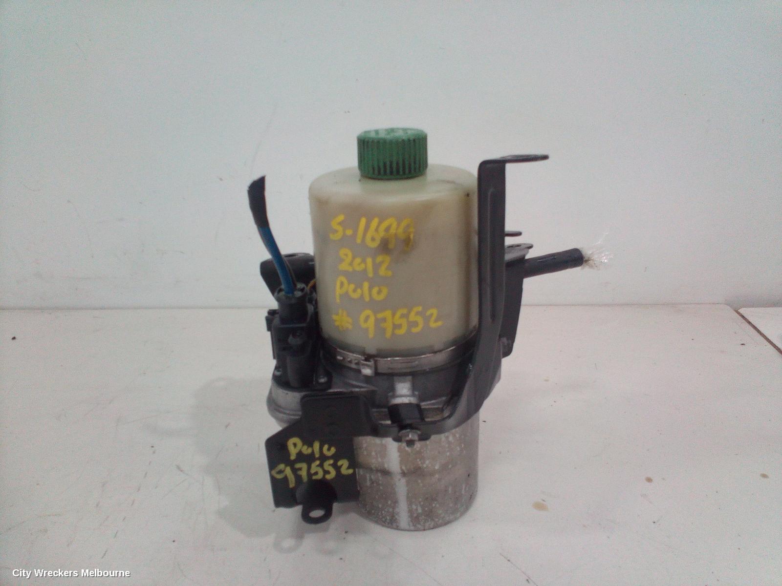 VOLKSWAGEN POLO STEERING PUMP, HYDRAULIC PUMP, PETROL/DIESEL, 6R, 05/2010 - 05/2014 - Image 1
