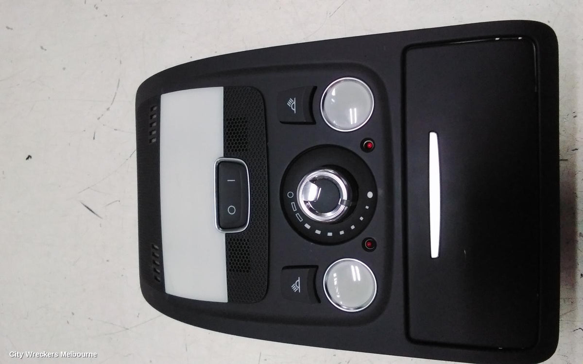 AUDI A4 COURTESY LIGHT, FRONT, W/ SUNROOF CONTROLS TYPE, BLACK, B8 8K, 04/2008 - 06/2012 - Image 2