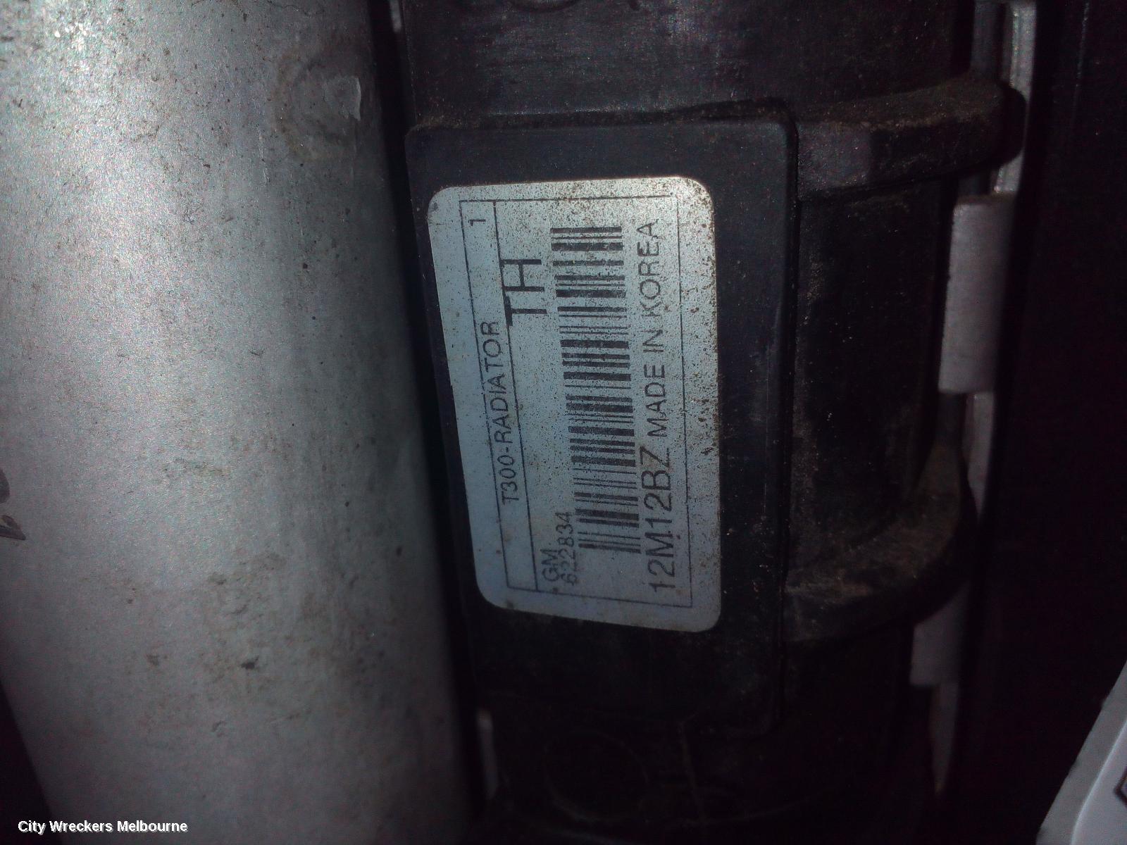 HOLDEN BARINA RADIATOR, MANUAL, 1.6, PETROL, TM, 11/2011 - 12/2018 - Image 2