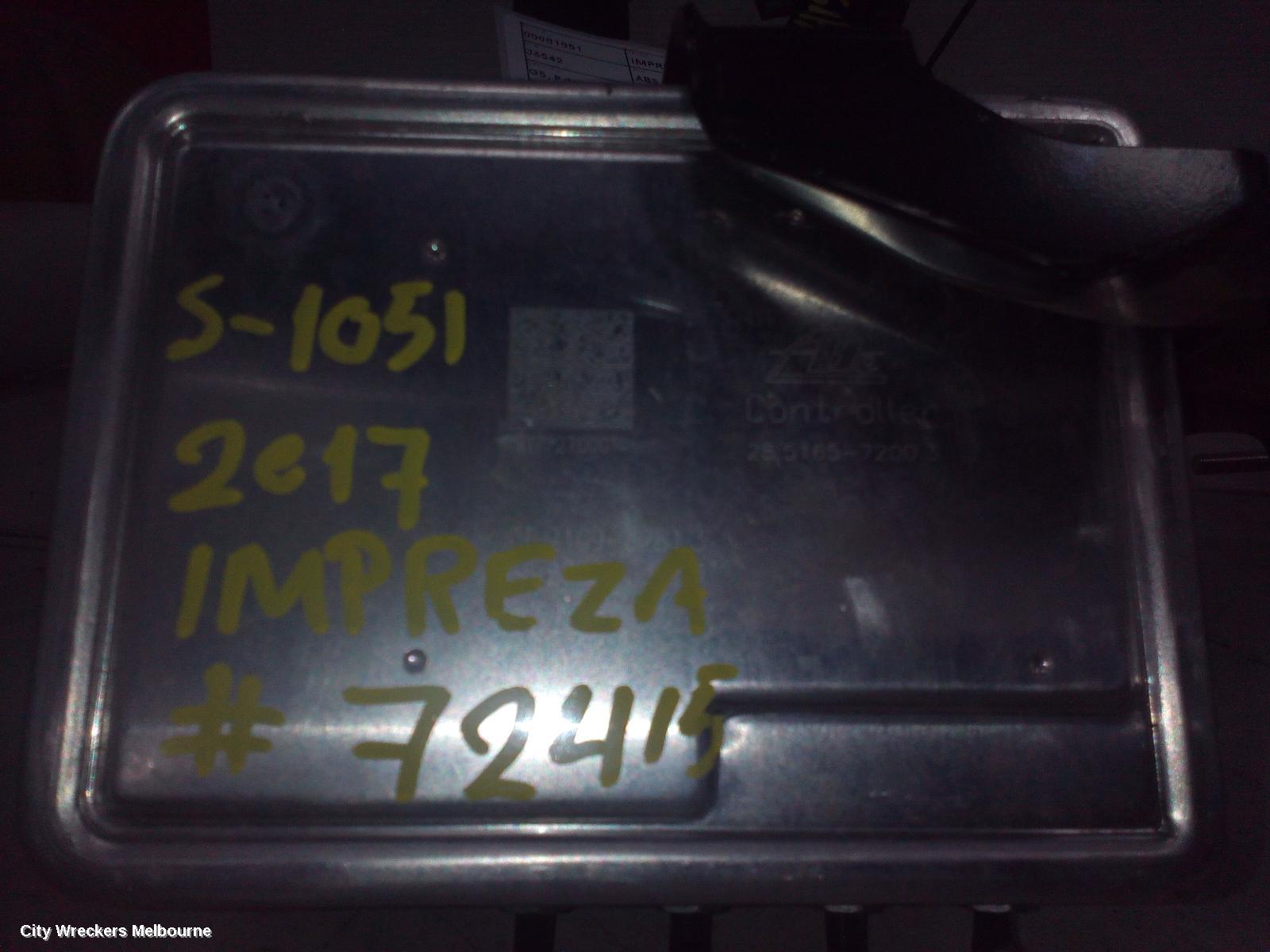 SUBARU IMPREZA ABS PUMP/MODULATOR, G5, P/N FL080, 11/2016 ONWARDS - Image 1
