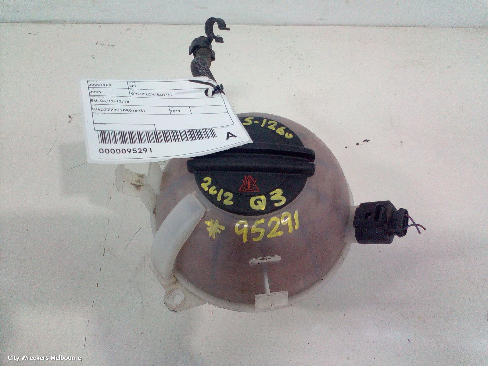 AUDI Q3 OVERFLOW BOTTLE, 8U, 03/2012 - 12/2018 - Image 3