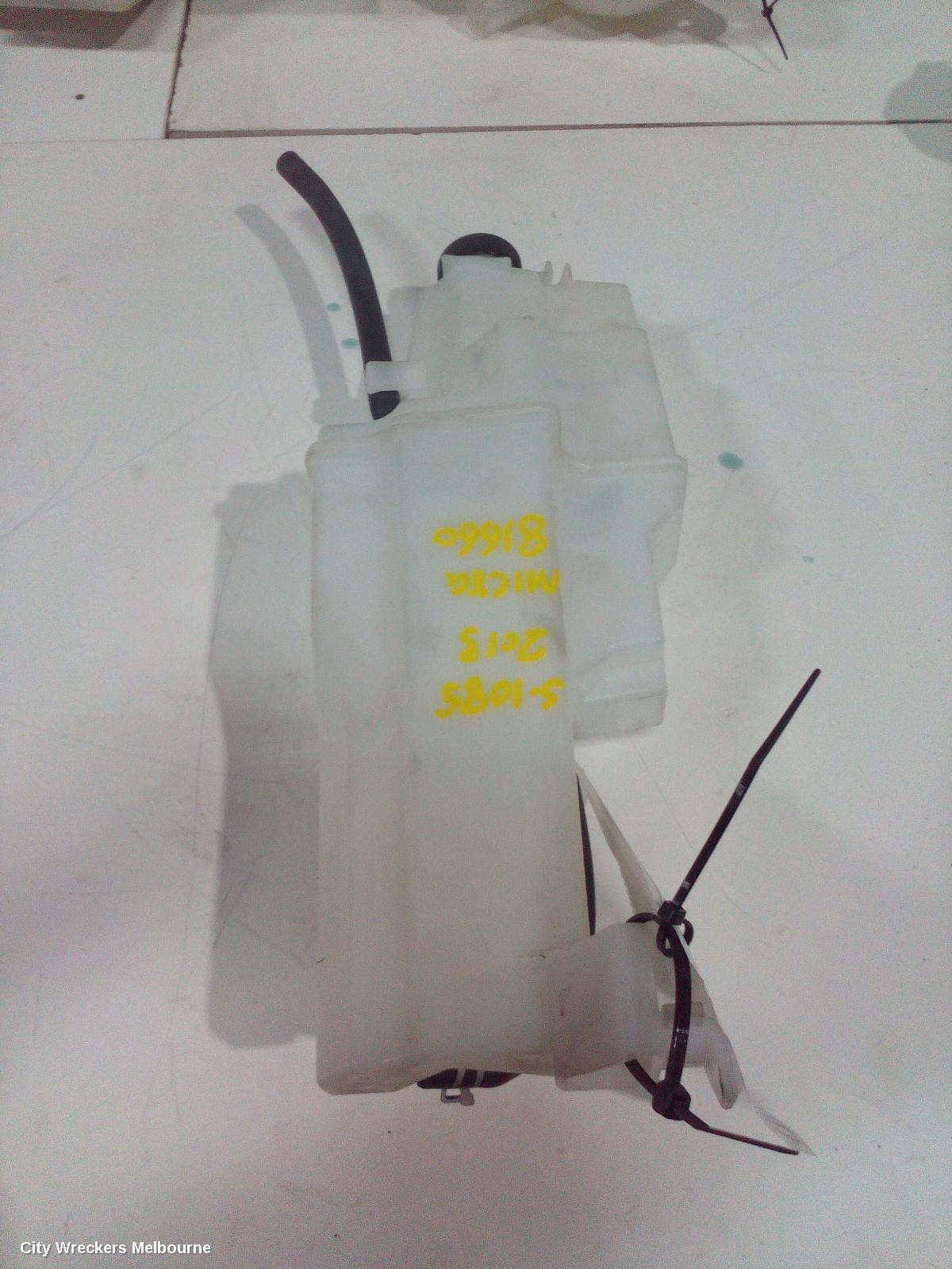 NISSAN MICRA OVERFLOW BOTTLE, K13, 11/2010 - 12/2016 - Image 2