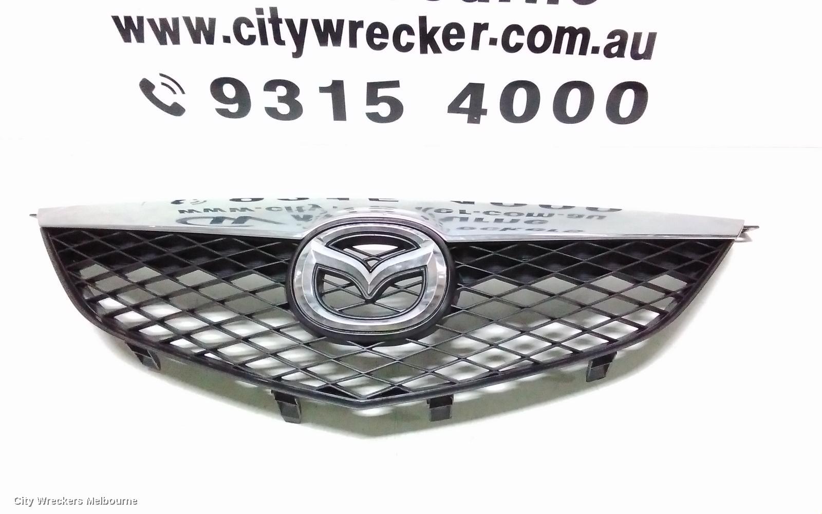 MAZDA 6 GRILLE, RADIATOR GRILLE, GG/GY, CHROME MESH TYPE, 09/2002 - 07/2005 - Image 3