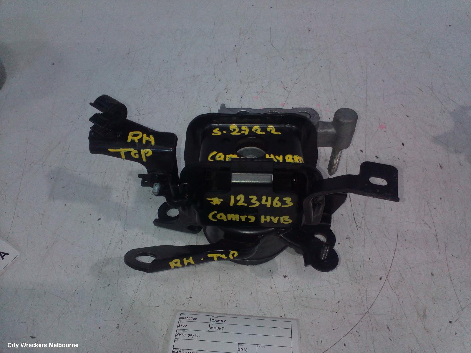TOYOTA CAMRY MOUNT, XV70, 09/2017 - 05/2024 - Image 2