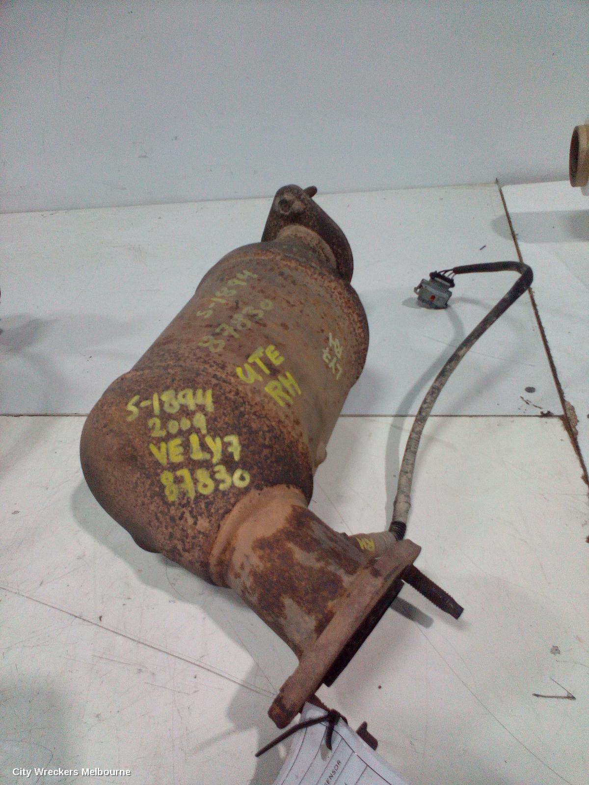 HOLDEN COMMODORE CATALYTIC CONVERTER, UNDER CAR-CAT TYPE, 3.6, LE0/LY7, W/ OXYGEN SENSOR TYPE, RH SIDE, VE, 08/2006 - 04/2013 - Image 3