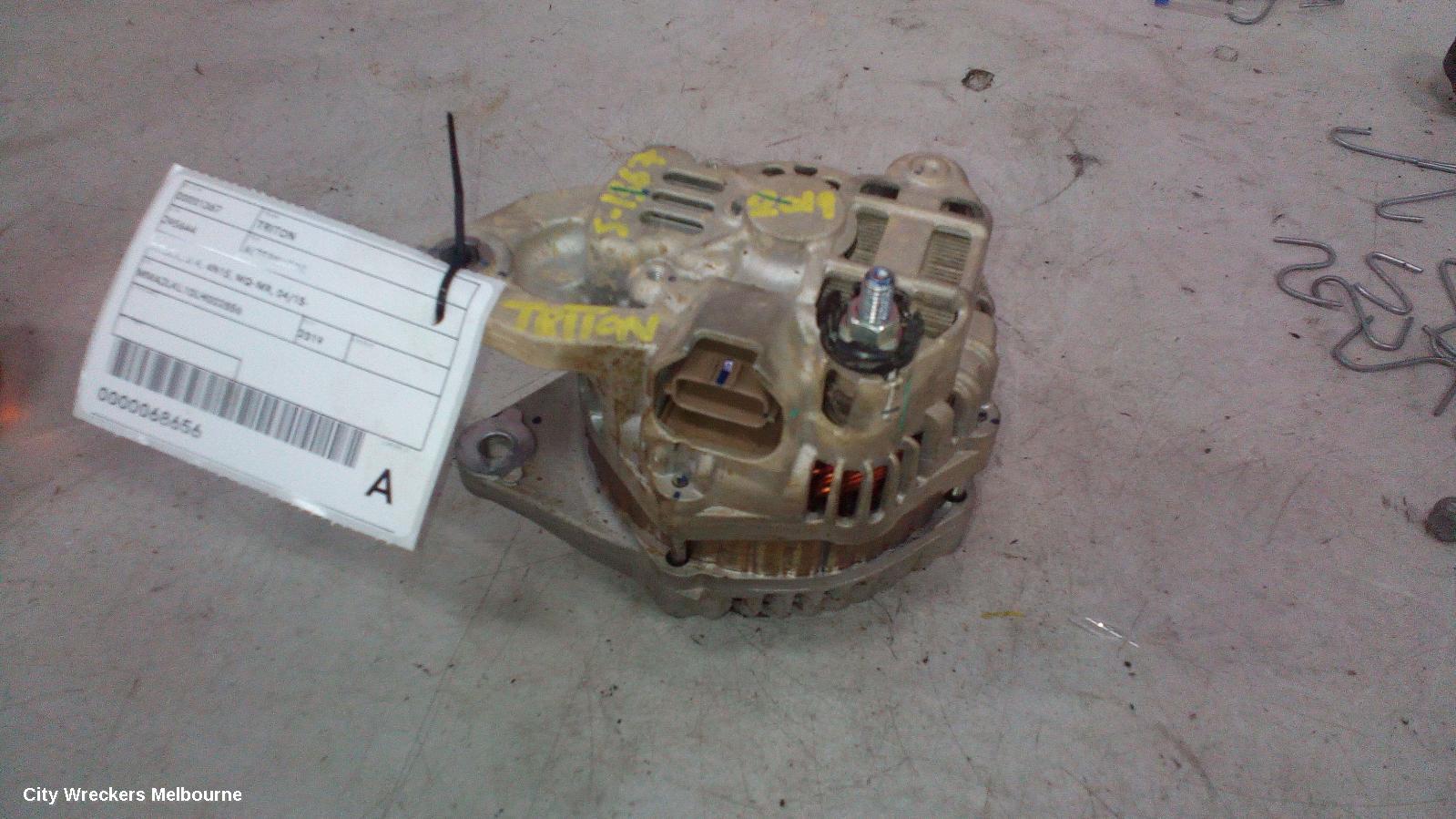 MITSUBISHI TRITON ALTERNATOR, DIESEL, 2.4, 4N15, MQ-MR, 04/2015 ONWARDS - Image 3
