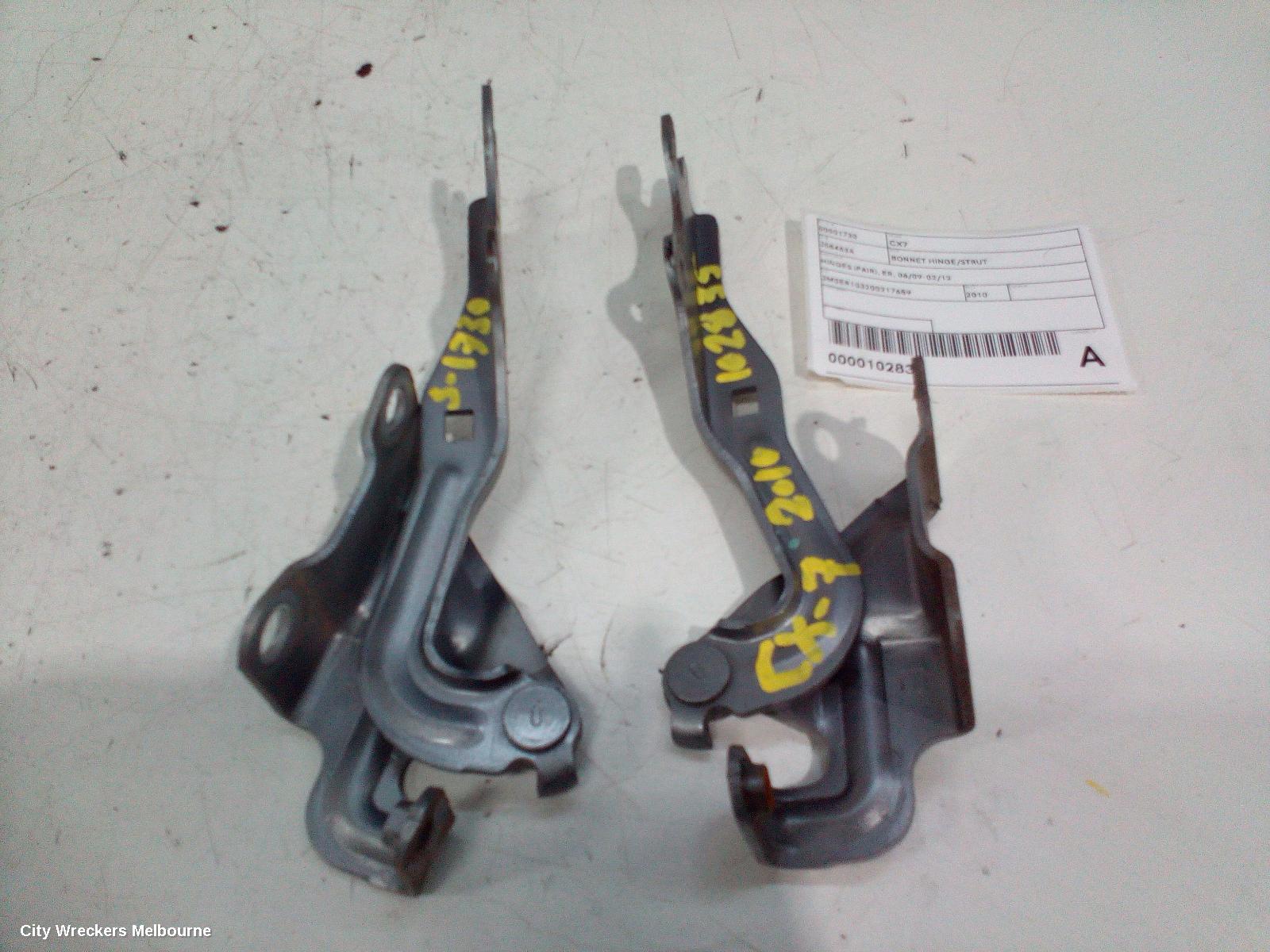 MAZDA CX7 BONNET HINGE/STRUT, HINGES (PAIR), ER, 06/2009 - 02/2012 - Image 2