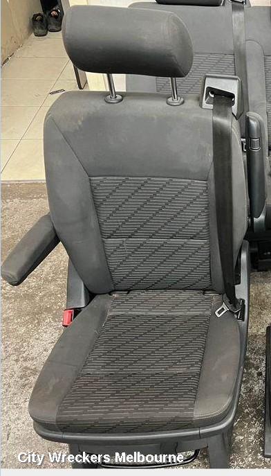 VOLKSWAGEN TRANSPORTER FRONT SEAT, RH FRONT, T6, CLOTH, BUCKET, W/ ARMREST TYPE, 07/2015 - 08/2024 - Image 2