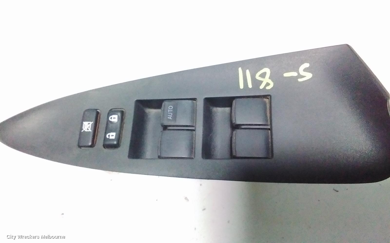 TOYOTA RAV4 PWR DR WIND SWITCH, RH FRONT (MASTER SWITCH), ACA33, 10/2007 - 11/2012 - Image 2