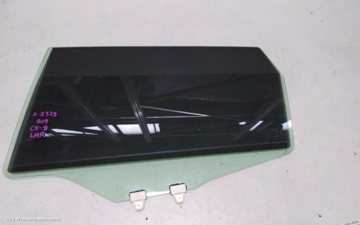 MAZDA CX8 LEFT REAR DOOR WINDOW, KG, 05/2018 - 12/2023 - Image 2