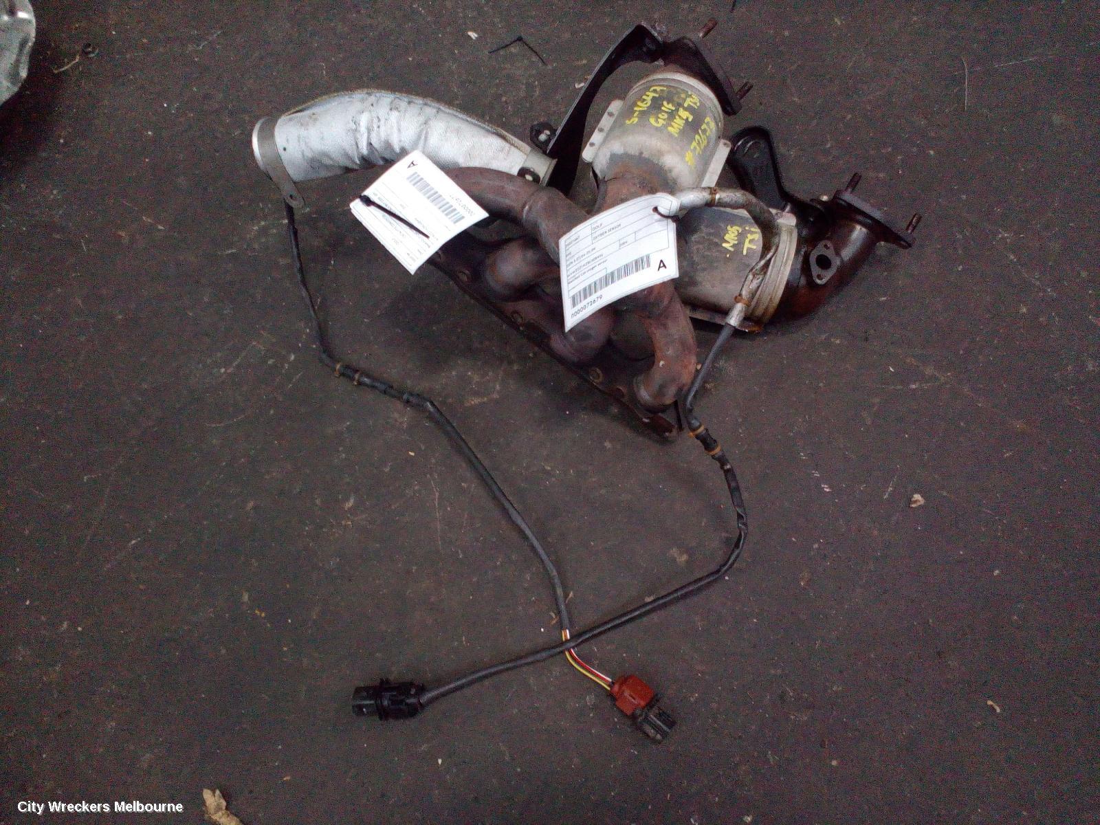 VOLKSWAGEN GOLF CATALYTIC CONVERTER, MANIFOLD-CAT TYPE, 2.0, PETROL, BLR/BLX/BVY CODE, GEN 5, 07/2004 - 02/2009 - Image 3