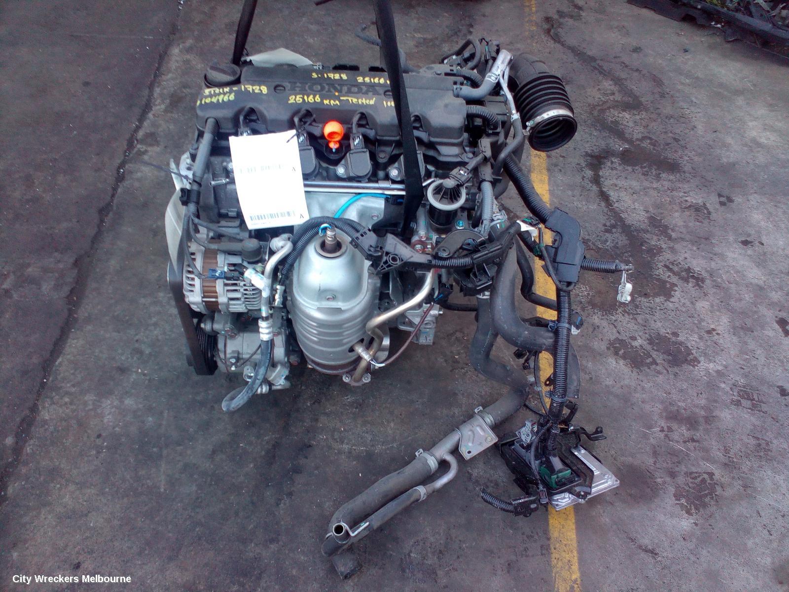 HONDA CIVIC ENGINE, PETROL, 1.8, 10TH GEN, 05/2016 ONWARDS - Image 3