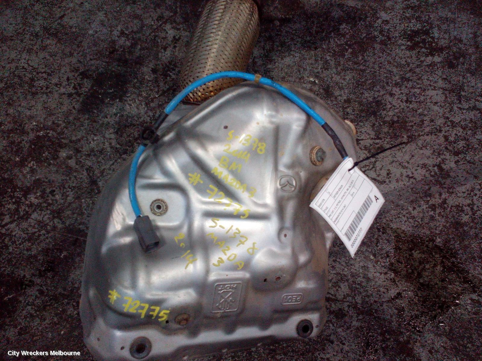 MAZDA 3 OXYGEN SENSOR, POST CAT, 2.0/2.5, PETROL, BM-BN, 06/2013 - 02/2019 - Image 1