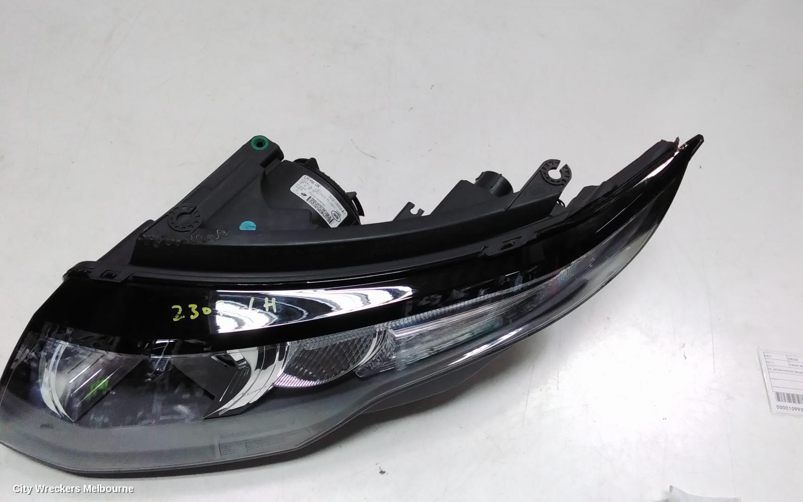 LAND ROVER RANGEROVER EVOQUE LEFT HEADLAMP, L538, HALOGEN TYPE, 11/2011 - 06/2015 - Image 2