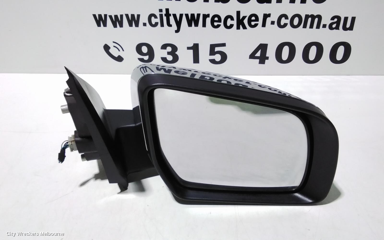 MAZDA BT50 RIGHT DOOR MIRROR, UP-UR, POWER, CHROME, NON POWER FOLDING TYPE, 10/2011 - 06/2020 - Image 3