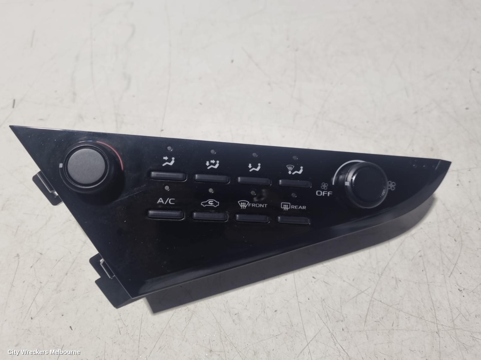 TOYOTA CAMRY HEATER/AC CONTROLS, CLIMATE CONTROL TYPE, XV70, 09/2017 ONWARDS - Image 2