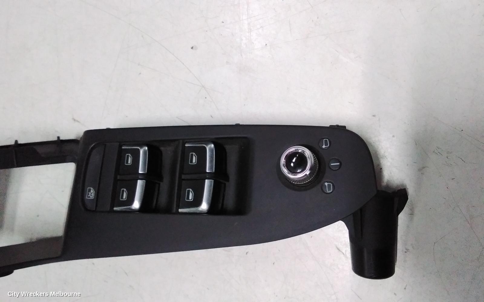 AUDI A4 PWR DR WIND SWITCH, RH FRONT (MASTER SWITCH), B8 8K, 07/2012 - 01/2016 - Image 3