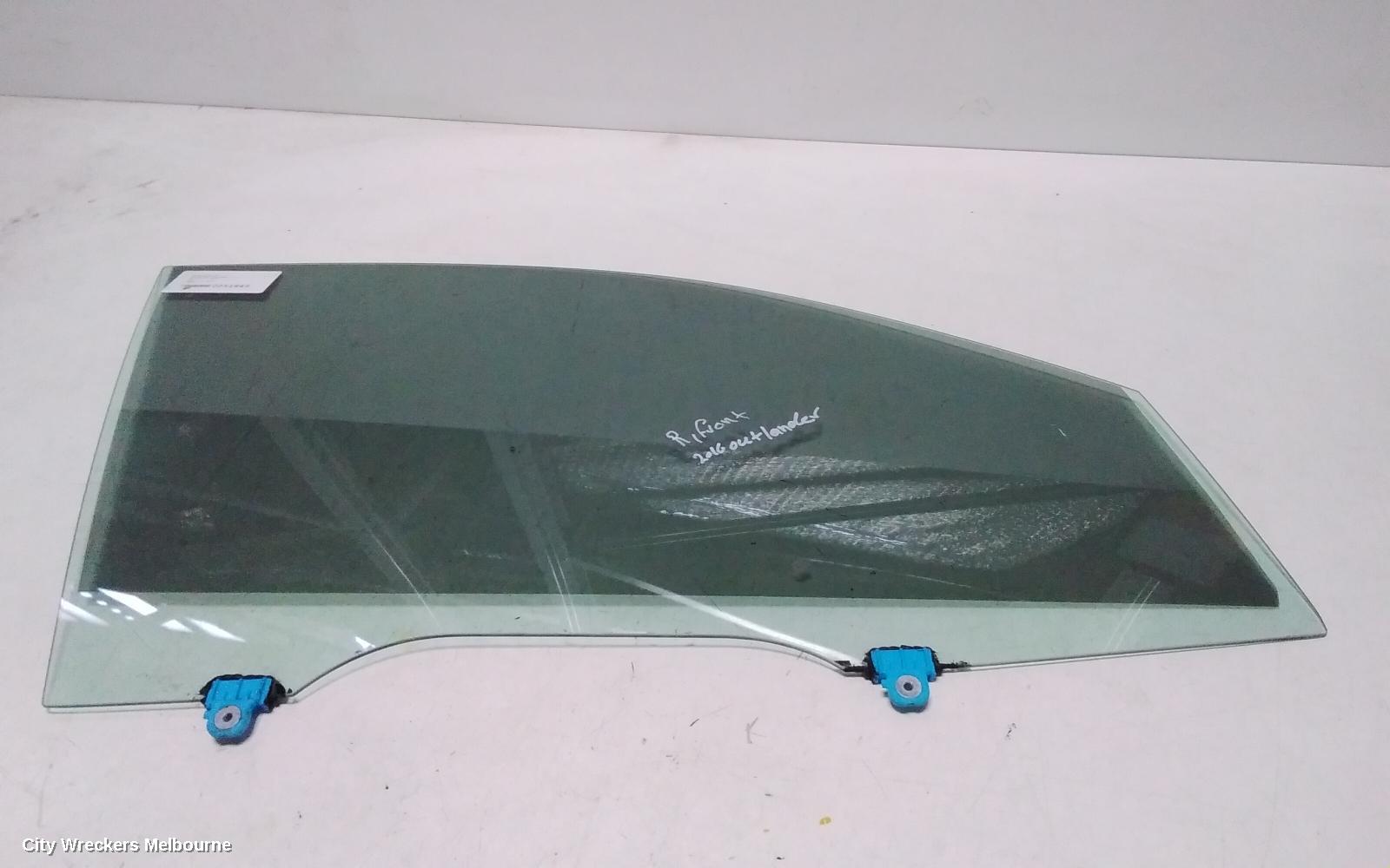 MITSUBISHI OUTLANDER RIGHT FRONT DOOR WINDOW, ZJ-ZL, 10/2012 - 07/2021 - Image 2