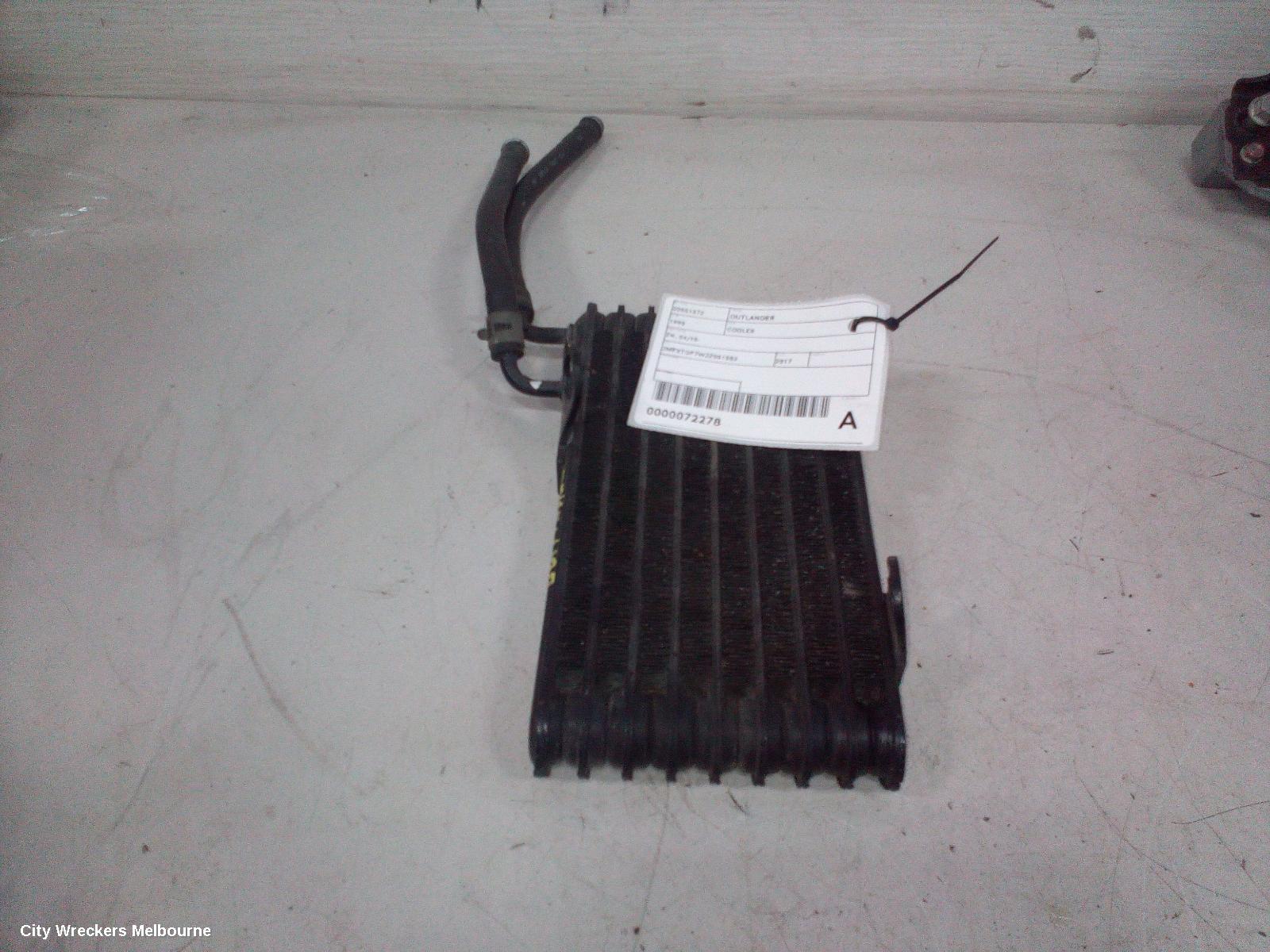 MITSUBISHI OUTLANDER COOLER, TRANS OIL COOLER, PETROL, 2.0, 4J11, ZJ-ZL, 10/2012 - 07/2021 - Image 1