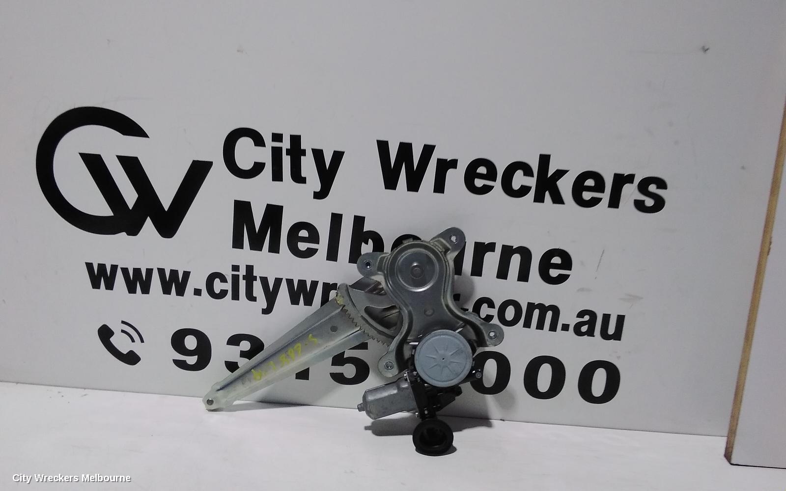 TOYOTA PRIUS LEFT REAR WND REG/MOTOR, NHP10R, PRIUS C, 12/2011 - 03/2020 - Image 1
