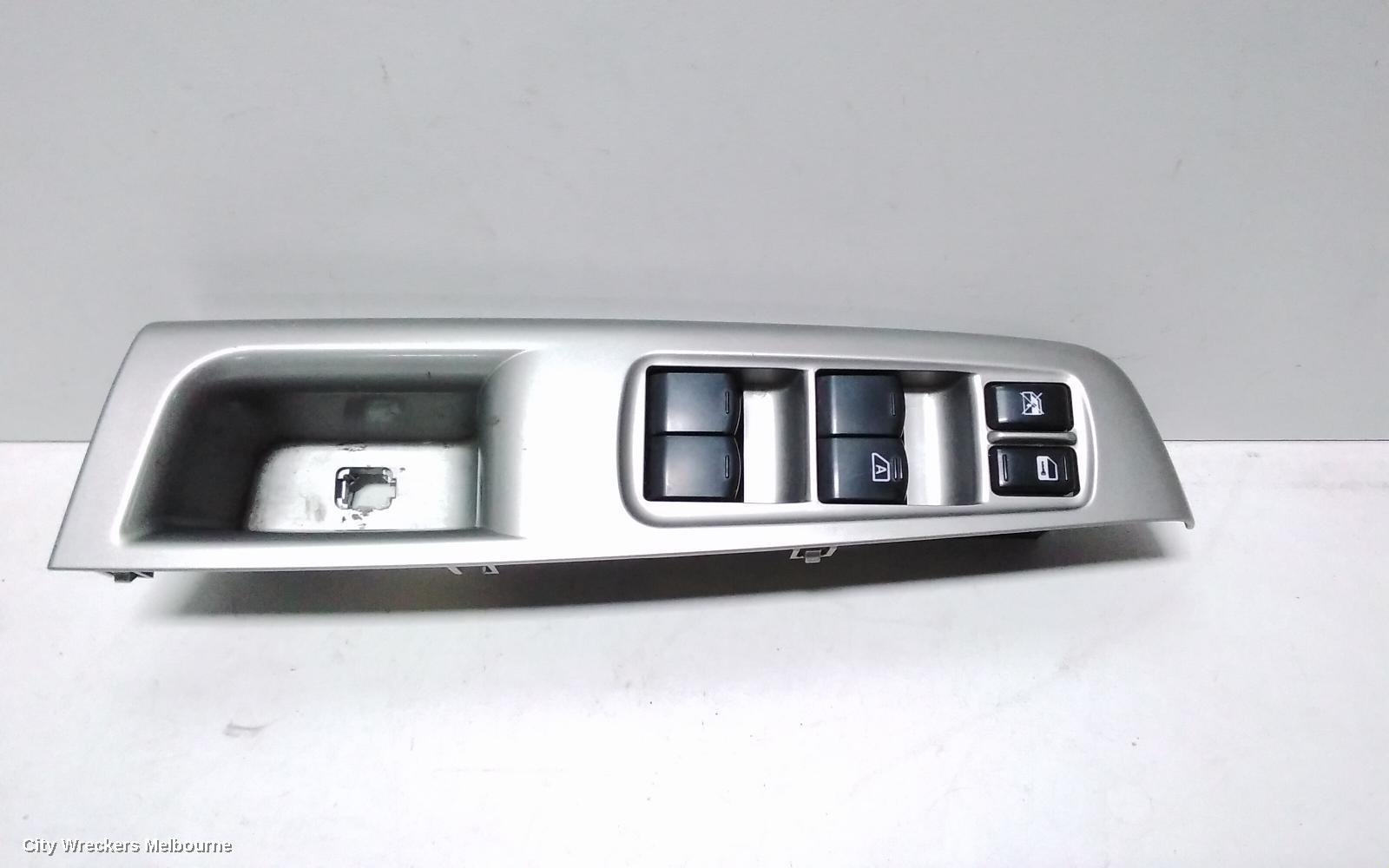 SUBARU IMPREZA PWR DR WIND SWITCH, RH FRONT (MASTER SWITCH), F02, G3, 04/2007 - 11/2011 - Image 2