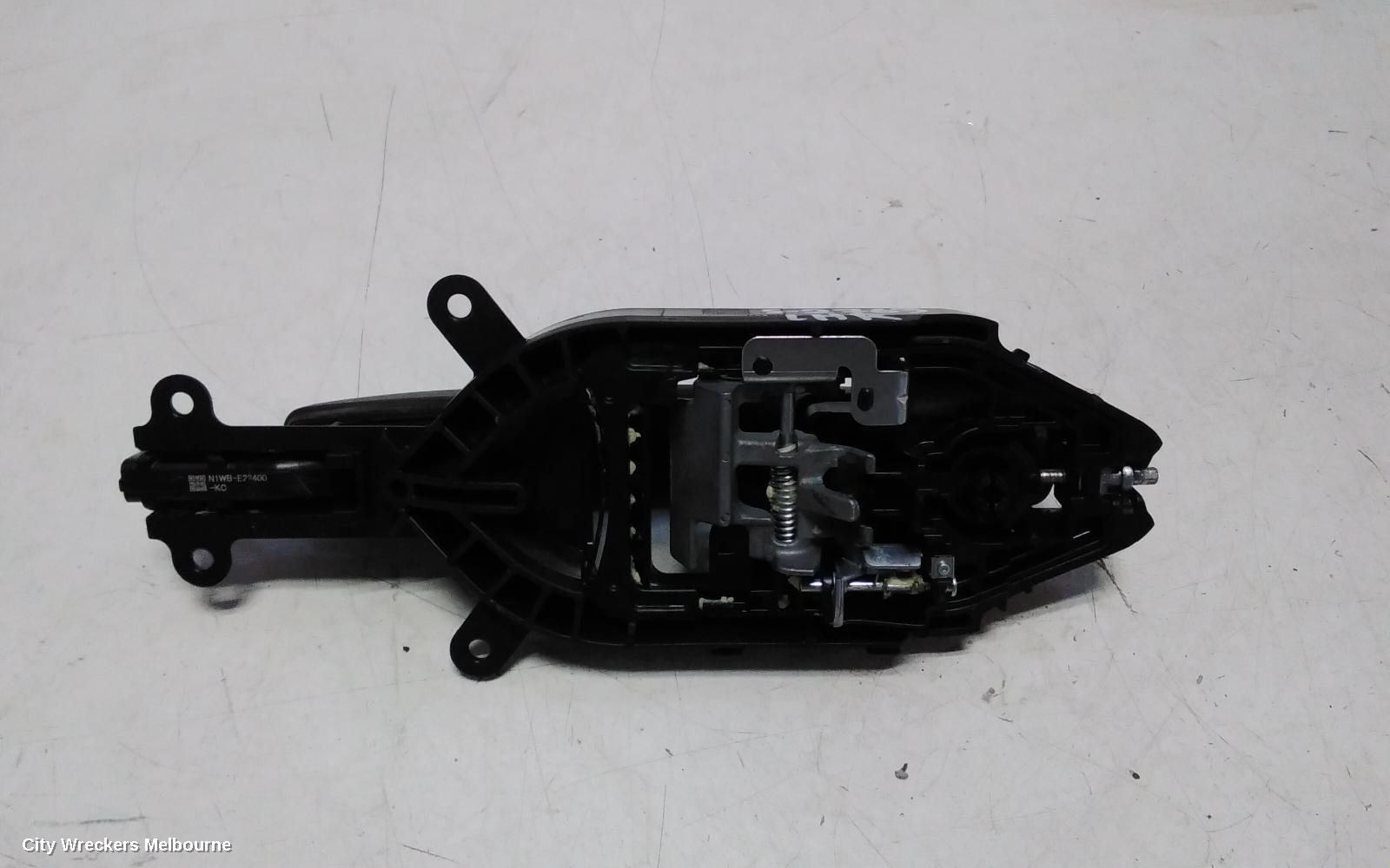 FORD RANGER DOOR HANDLE, RA, LH REAR, OUTER, BLACK, 05/2022 ONWARDS - Image 3