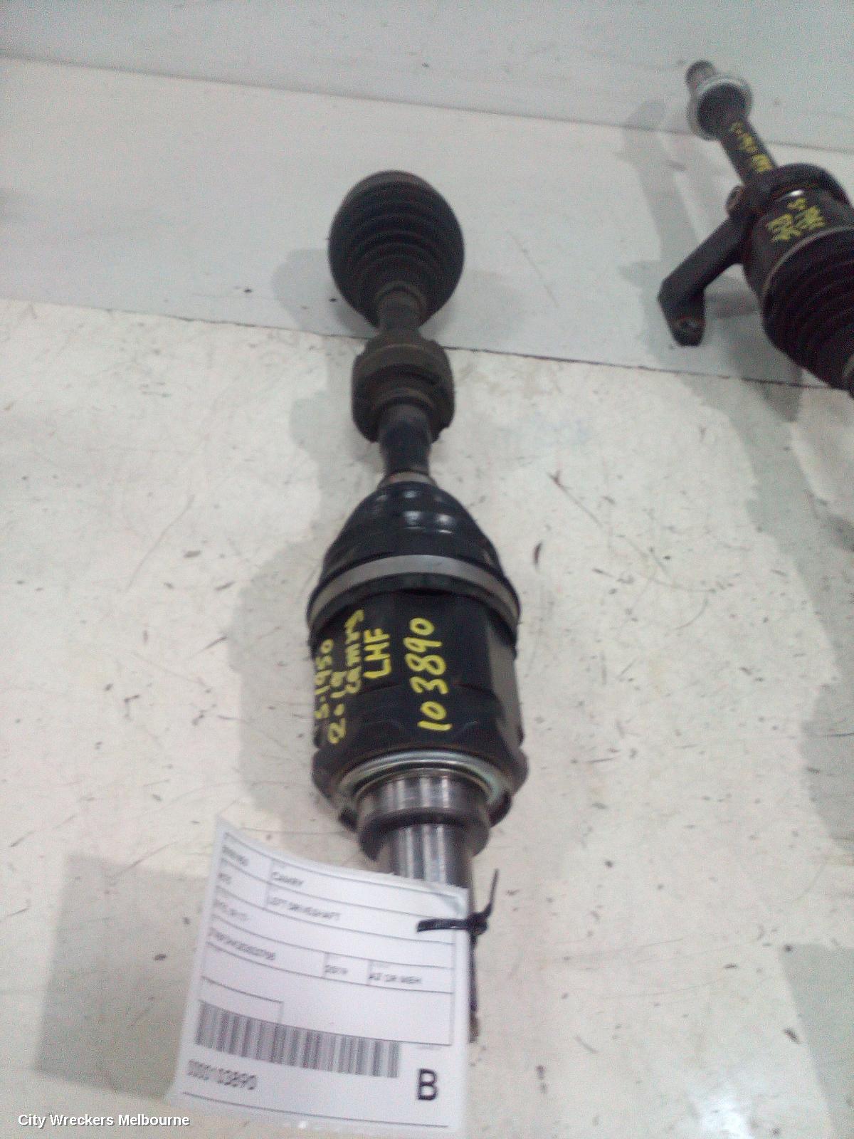 TOYOTA CAMRY LEFT DRIVESHAFT, XV70, FRONT, AUTO T/M, PETROL, 2.5, 2AR-FE, 09/2017 - 01/2021 - Image 1