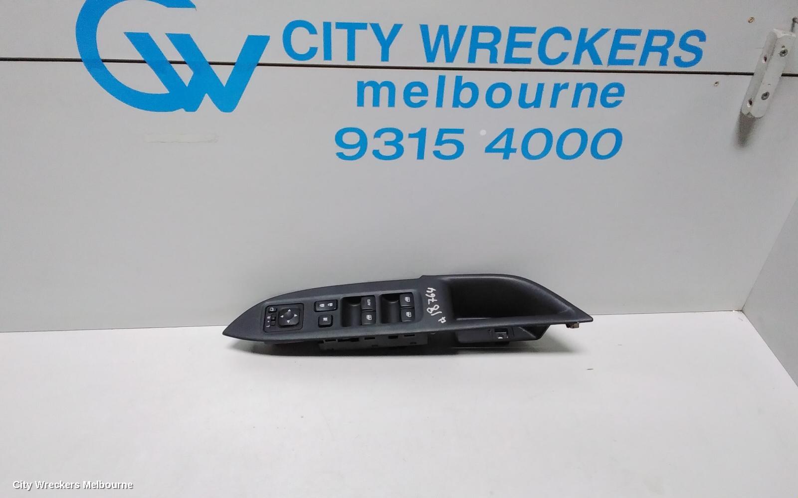 MITSUBISHI OUTLANDER PWR DR WIND SWITCH, RH FRONT (MASTER SWITCH), ZK, 04/2015 - 03/2018 - Image 2