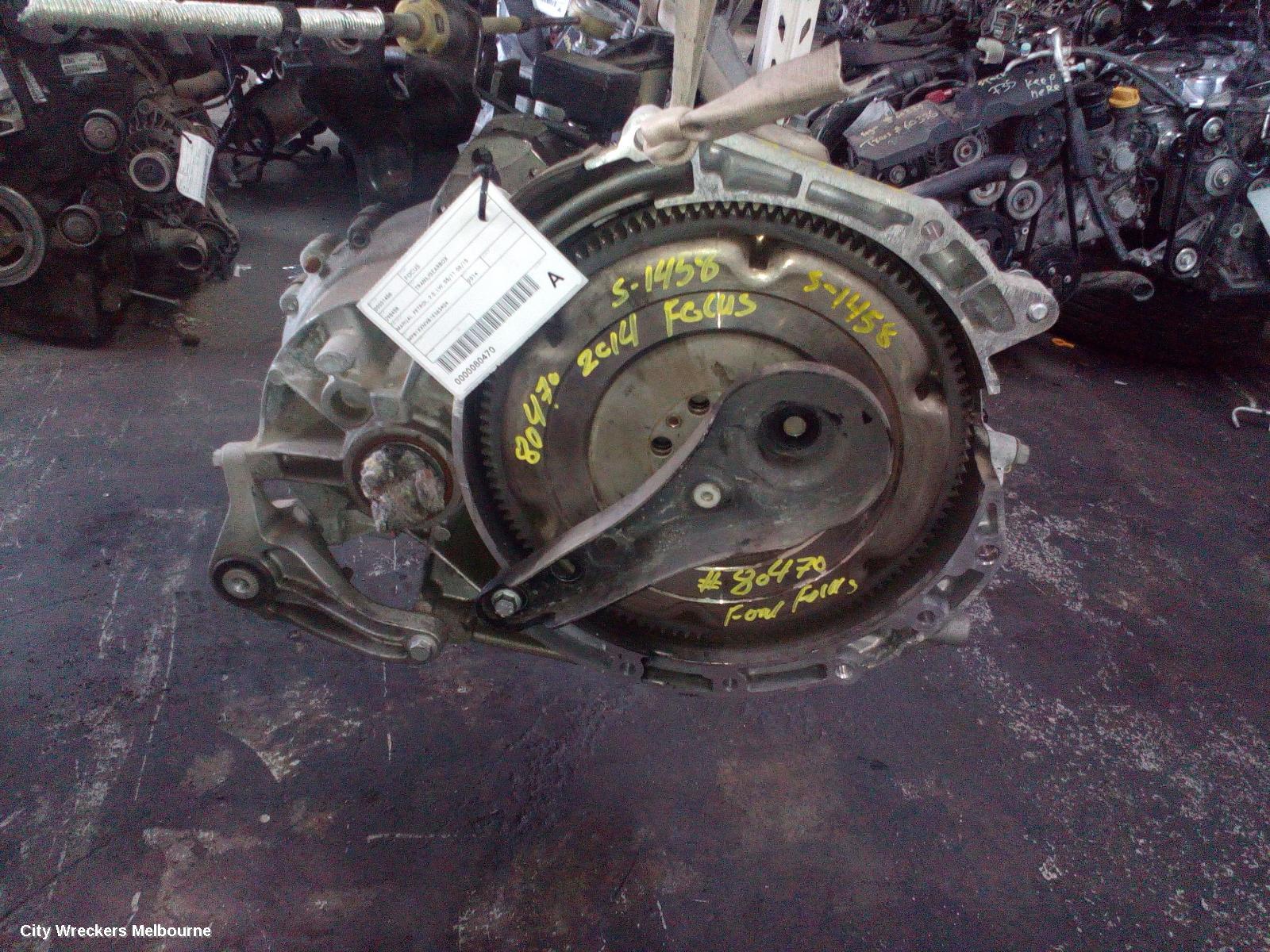 FORD FOCUS TRANS/GEARBOX, MANUAL, PETROL, 2.0, LW, 05/2011 - 08/2015 - Image 1