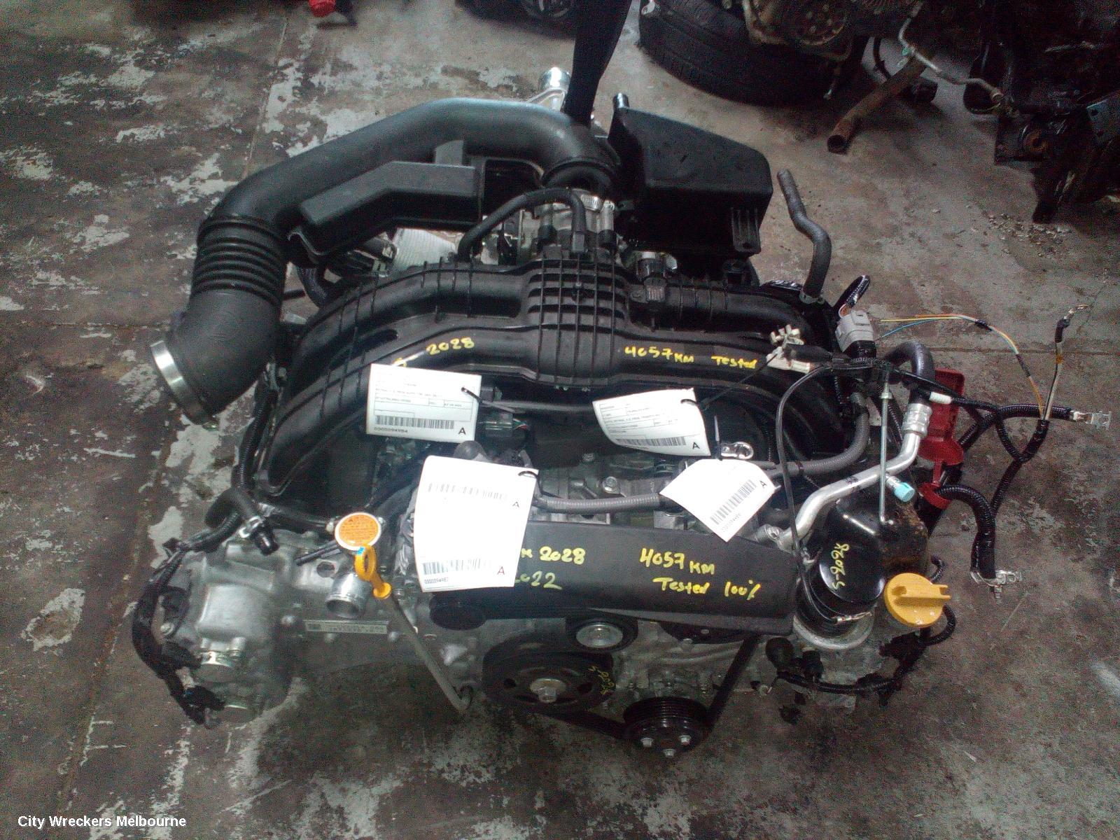 SUBARU XV ENGINE, G5X, PETROL, 2.0, FB20C, 03/2017 - 06/2023 - Image 2
